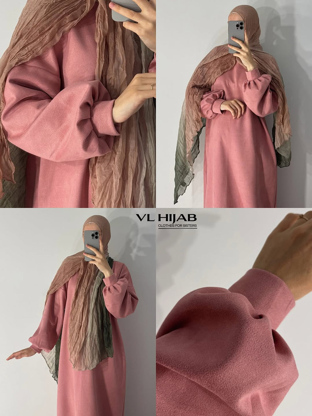 فستان عباية واسع