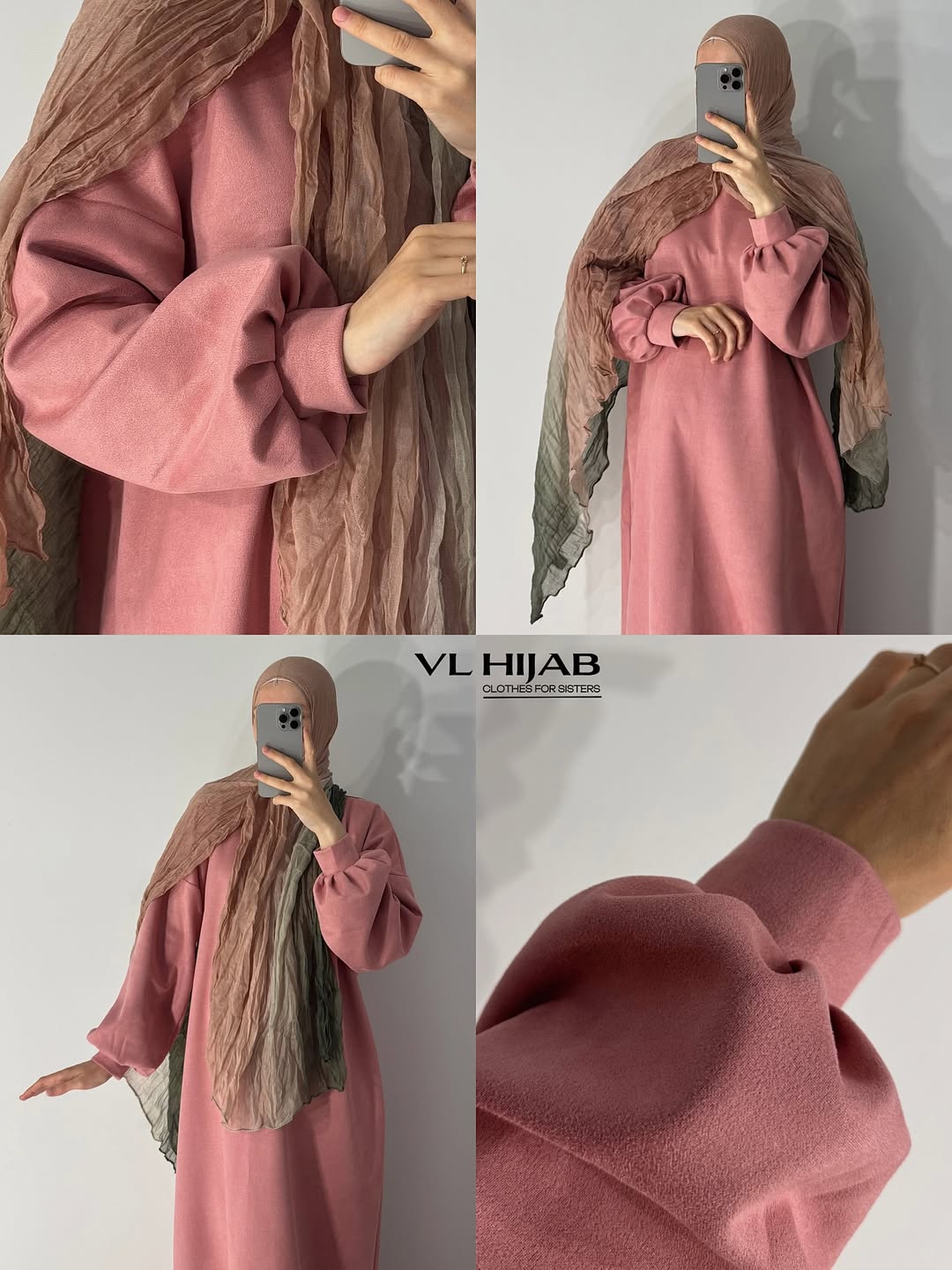 فستان عباية واسع
