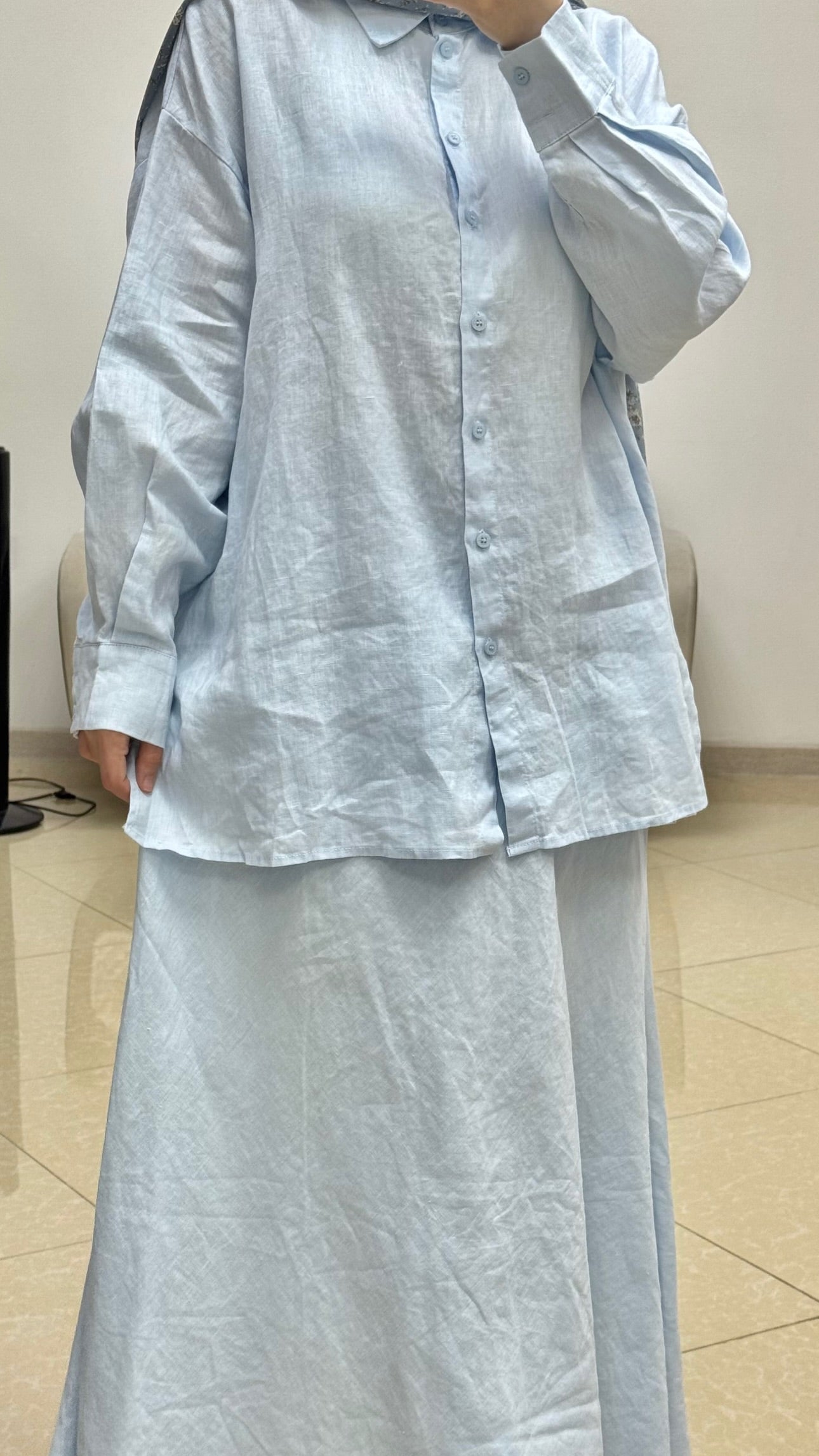 طقم نسائي واسع